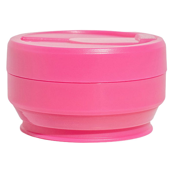 stojo タンブラー 470ml 折りたたみ 半透明 BIGGIE Jelly JellyPink