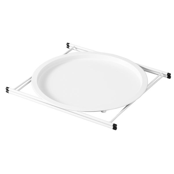 パール金属 スチールトレイテーブル ホワイト N-7303 1個（直送品