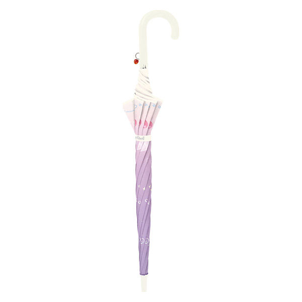 中谷 子供傘 クリームソーダビニール ジャンプ式 55cm グレープ 335