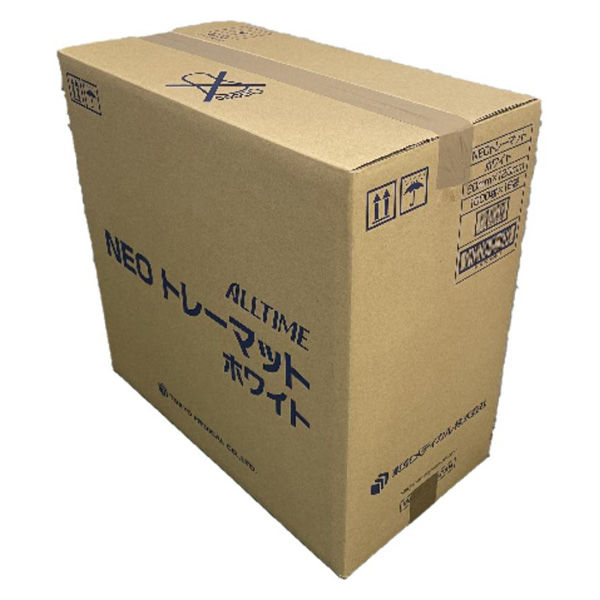 東京メディカル 食品シート NEOトレーマット 白 60mm×120mm 1561933 1