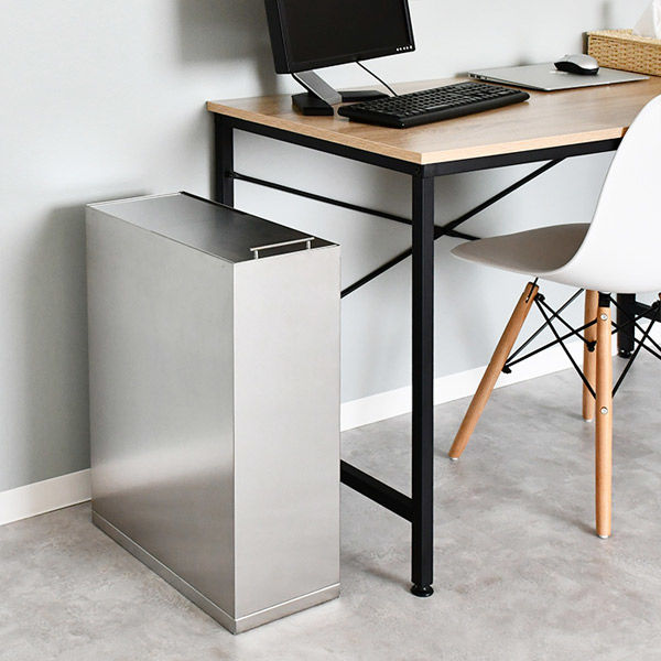 足立製作所 ステンレス製 ダストボックス 45L【室内用】 2418 1