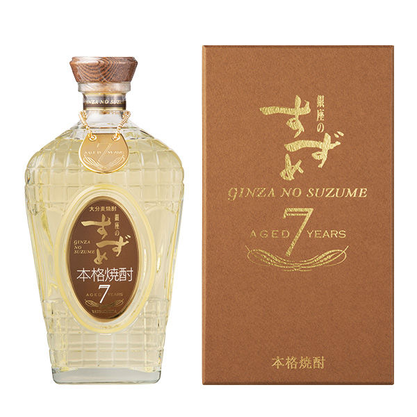 銀座のすずめ aged7years 33度 720ml 1本 八鹿酒造 麦焼酎 長期熟成7年