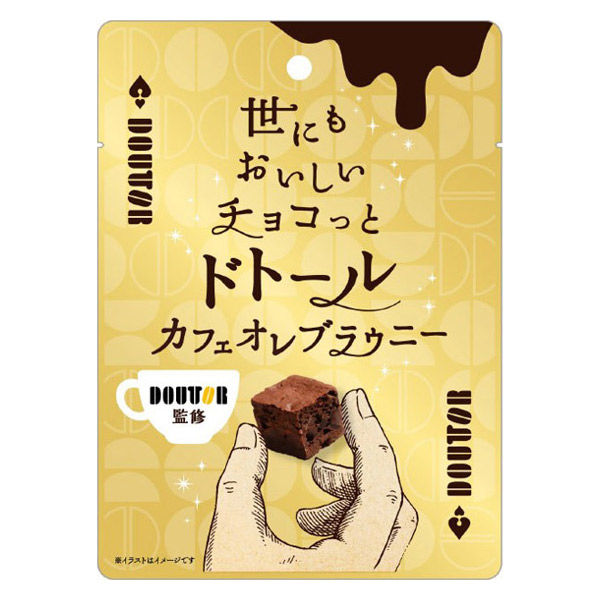 ブラウニー 世にもおいしいチョコっと ドトールカフェオレブラウニー 1