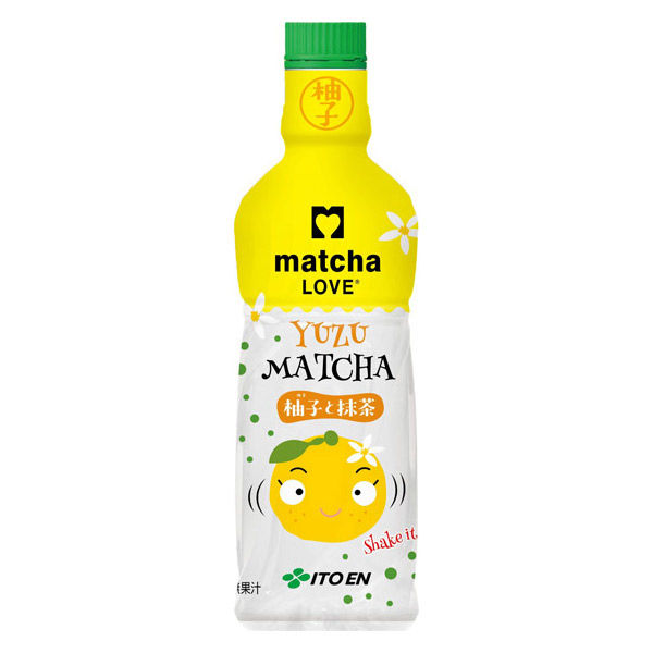 伊藤園 matcha LOVE 柚子と抹茶 パウダーイン 475ml 1箱（24本入