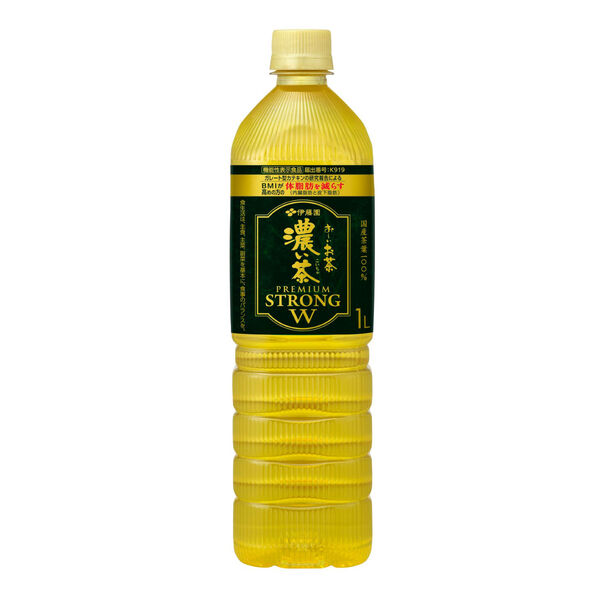 伊藤園 お～いお茶濃い茶 PREMIUM STRONG プレミアムストロングW 1L 1