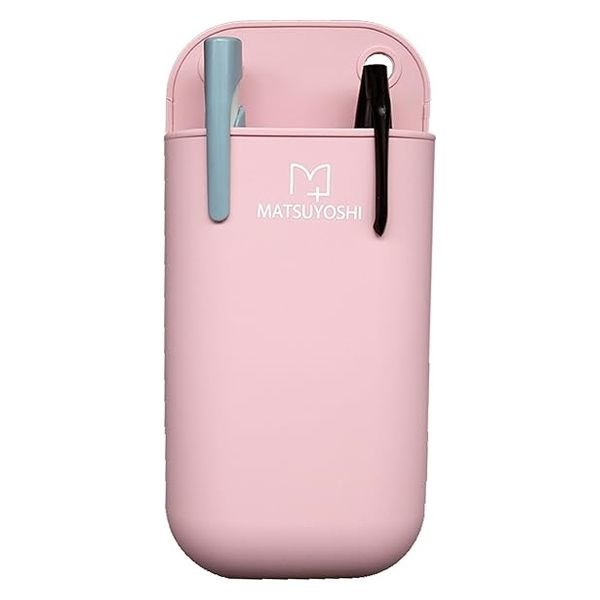 松吉医科器械 マツヨシ メモがとれるペンケース ピンク ポーチ ナース
