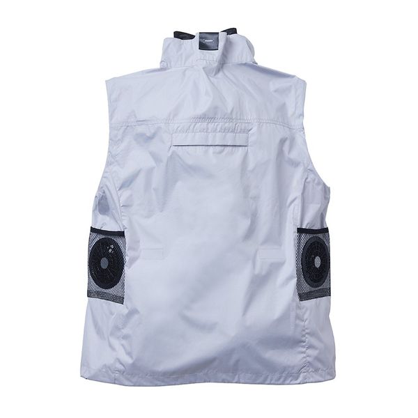 昭和商会 COOLFIX PLT2 エアー ベスト [服地のみ] シルバー 5L WR-N25