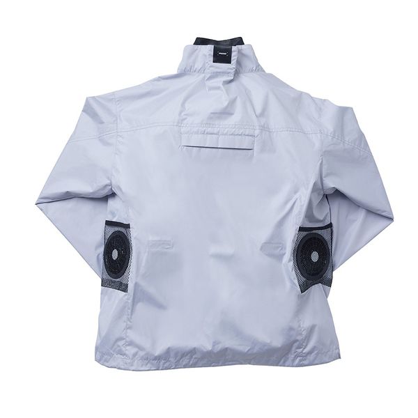 昭和商会 COOLFIX PLT2 エアー 長袖ブルゾン [服地のみ] シルバー XL