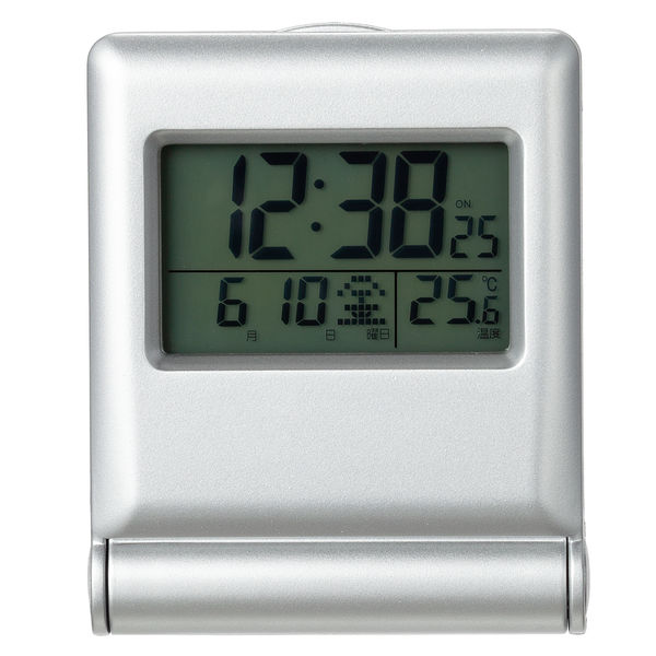 OFFERDAL レザー調電波時計 リズム シチズン パルデジットワイド140 8RZ140-019 1個 440