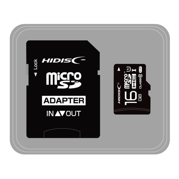 磁気研究所 microSDカード 16GB Class10 UHS1 HDMCSDH16GCL10UIJP3 1個 - アスクル