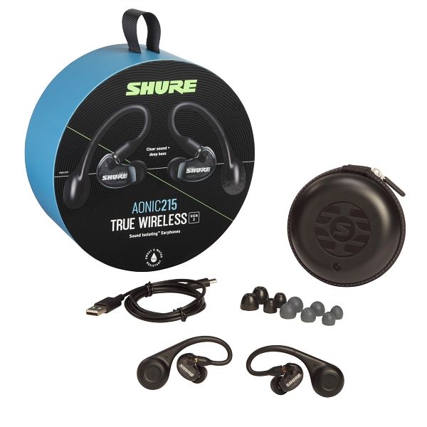 SHURE 耳掛け型完全ワイヤレスイヤホン トランスルーセント SHURE 耳掛け型完全ワイヤレスイヤホン トランスルーセント