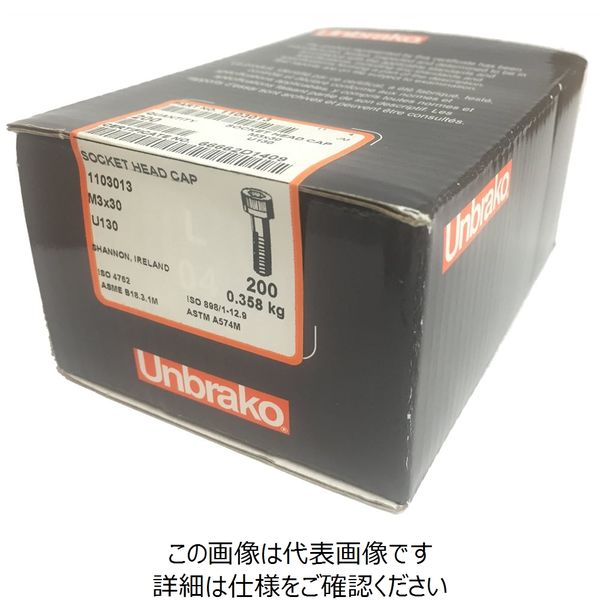 Unbrako アンブラコ CAP M30X100 1本入 小箱 CS30X100-1B 1本（直送品