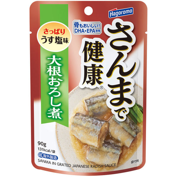 パウチ さんまで健康 大根おろし煮 さっぱりうす味 DHA・EPA含有 90g 1