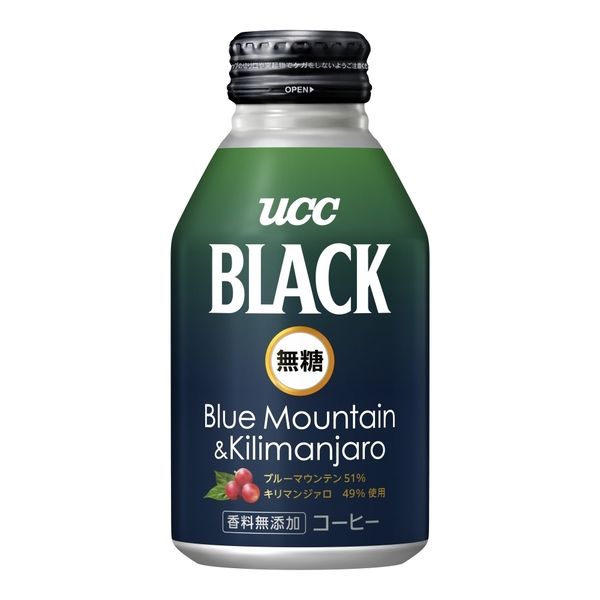 缶コーヒー】UCC上島珈琲 BLACK（ブラック）無糖 ブルーマウンテン