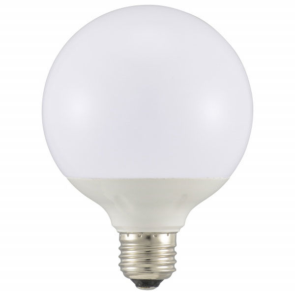 オーム電機 LED電球 ボール電球形 E26 100形 電球色 全方向