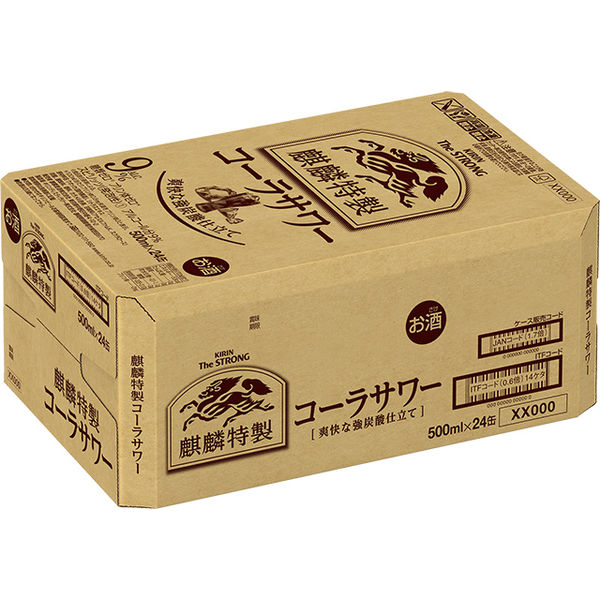 チューハイ　キリン・ザ・ストロング　コーラサワー　500ml　2ケース(48本)