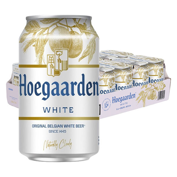 ベルギービール ヒューガルデンホワイト 330ml 1ケース(24本) 缶ビール