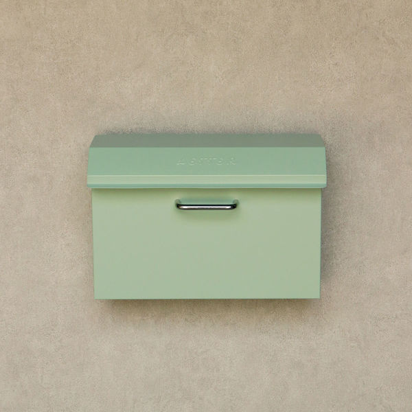 MOJYU ダフネ 壁掛けポスト セージグリーン 1台（直送品）