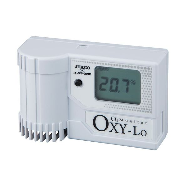 アズワン 酸素濃度計(高精度センサー内蔵型) 校正証明書付 68-1887-39