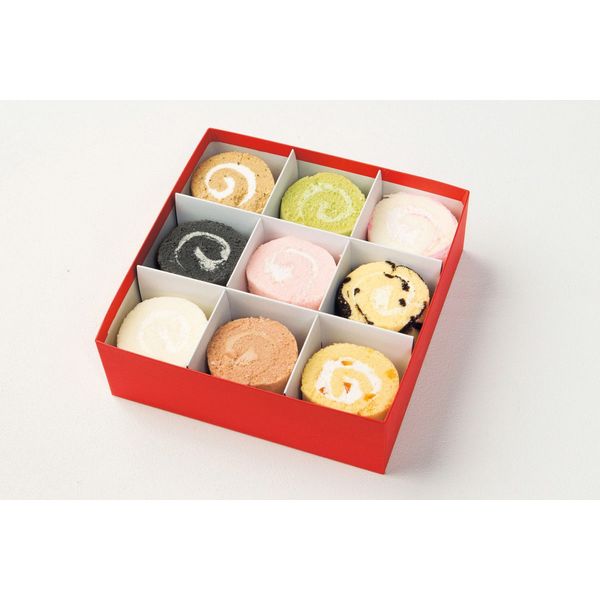 新杵堂 ロールケーキタワー 998452 1セット（直送品） - アスクル