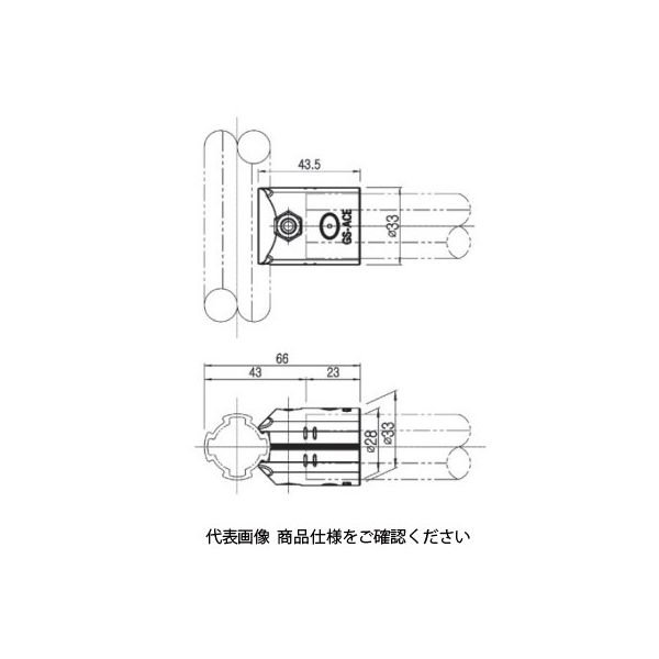 TMEHジャパン TMEH アルミジョイント アウタータイプ AA-001C 1セット