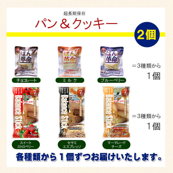 送料無料 A4サイズ 災害備蓄用 防災セット 基本内容BOX1 (7年保存パン