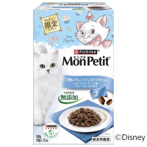 モンプチ（MonPetit）猫用 ボックス 7種のブレンドしらす入り