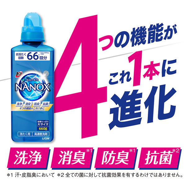 トップ スーパーNANOX（ナノックス） ワンパック 1箱（10g×10包