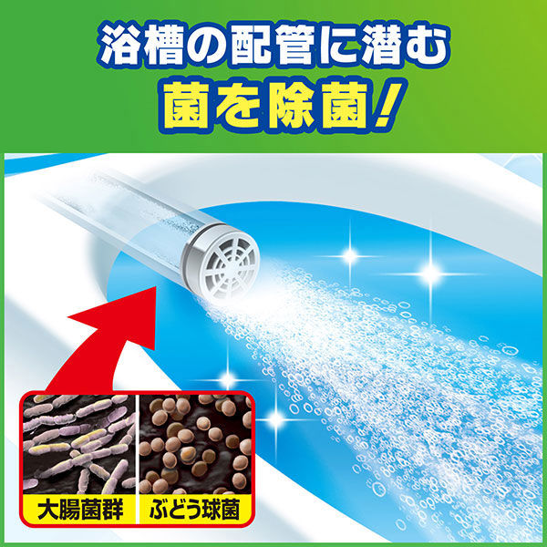 スクラビングバブル 風呂釜洗浄剤 ジャバ 2つ穴用 120g 1個 お