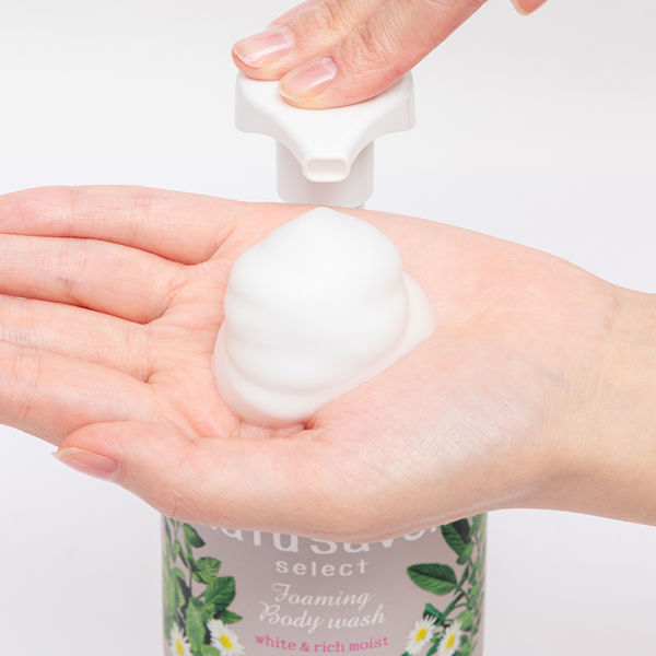 ソフティモ ナチュサボン セレクト ホワイト ボディウォッシュ リッチモイスト 500mL (ポンプ) 5個セット まとめ売り ソフティモ ナチュサボン セレクト ホワイト 泡ボディウォッシュ リッチモイスト