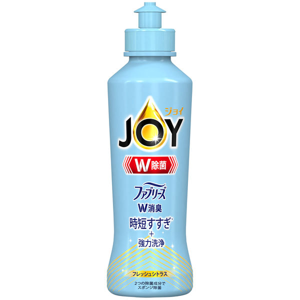 ジョイ JOY W除菌 食器用洗剤 W消臭 フレッシュシトラス 本体 170mL 1