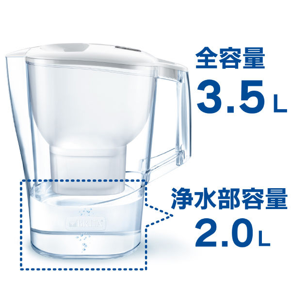 セール】 ブリタ（BRITA）浄水器 ポット型 2.0L アルーナ