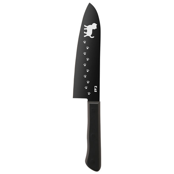 三徳 包丁 165mm 貝印 KAI ニャミー ねこ Nyammy AB5801 - アスクル