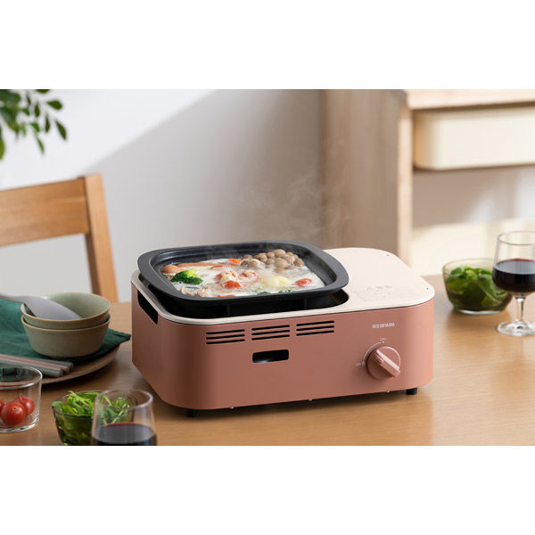 アイリスオーヤマ 減煙焼肉マルチカセットコンロ IGC-GYNT1-T