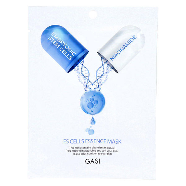GASI（ガシ） ECエッセンスマスク ヒト幹細胞 1枚入 10個 青和通商