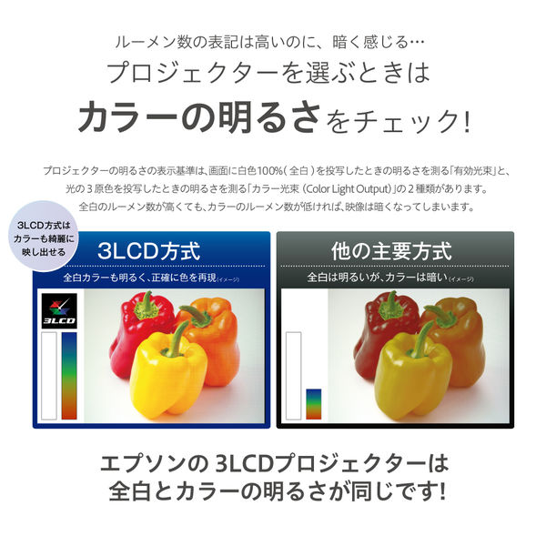 エプソン プロジェクター EB-W55 1台 - アスクル