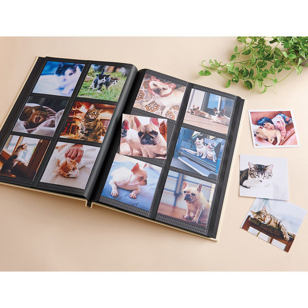 セキセイ アルバックス ましかくアルバムアイボリー XP-8900-75 1冊