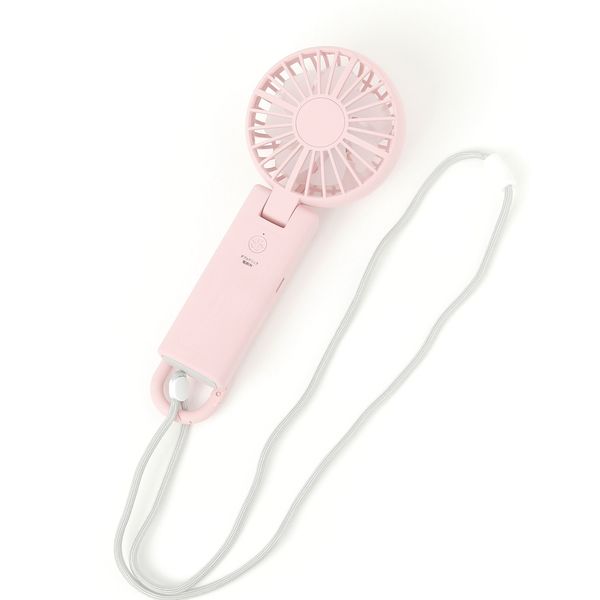 studio CLIPオリジナル) ダブルブレードハンディファン ピンク studio