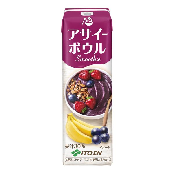 伊藤園 アサイーボウルスムージー 240ml 1セット（24本） - アスクル
