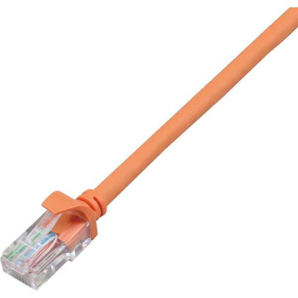 協和ハーモネット CAT5e対応 LANケーブル 簡易包装 10m オレンジ L5E