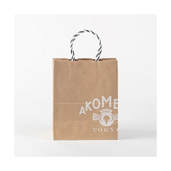 ギフトお渡し用紙袋 SSサイズ 高さ25×幅20×マチ12cm AKOMEYA TOKYO