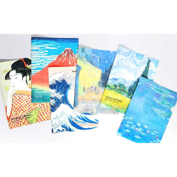 包む クリアホルダー A4 睡蓮 T9074 1冊 - アスクル