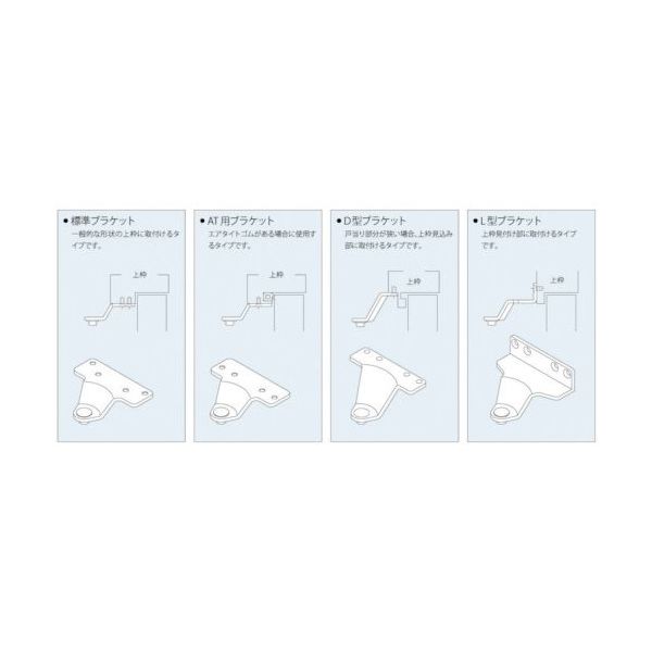 リョービ RYOBI GEOPROアームリンクタイプドアクローザー GD-4V 120 R
