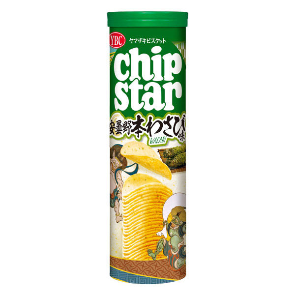 ポテトチップス おつまみ チップスター Lサイズ 安曇野本わさび