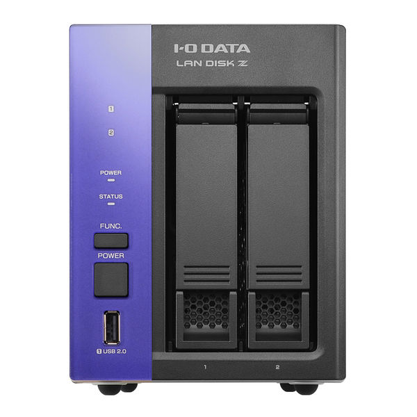2ドライブ法人向けNAS LAN DISK(HDL2-Z25WATBシリーズ) HDL2-Z25WATB08 