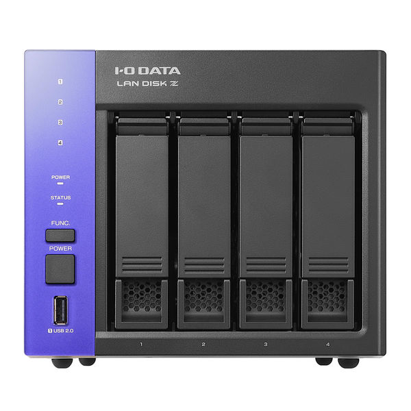4ドライブ法人向けNAS LAN DISK(HDL4-Z25SATBシリーズ) HDL4-Z25SATB08