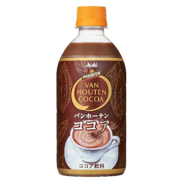 アサヒ飲料 バンホーテンココア 470ml 1箱（24本入） - アスクル