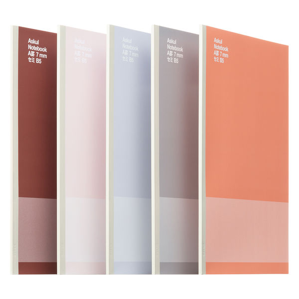 ［100545］アスクル　オリジナルノートA6 48枚A罫10冊 24パック アスクル オリジナルノート スタンダードタイプA6 48枚 A罫 1