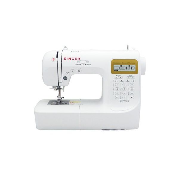 エスコ AC100V コンピュータミシン(シンガー) EA763AN-103 1台（直送品 