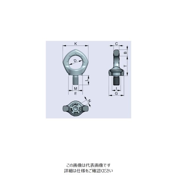 RUD ルッドリフティングジャパン イノックススター InoxSTar M20